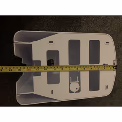 White Wall Mounted Centerfeed Dispenser