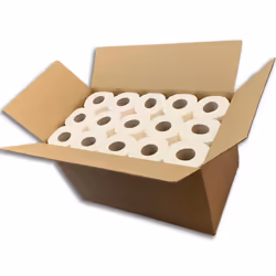 45 Rolls of Plastic Free Eco 2 Ply Toilet Roll