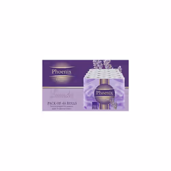 Quilted 3 Ply Lavender Fragranced Toilet Rolls Loo Roll (48 Quilted Rolls)