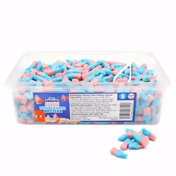 Candy Realms Fizzy Bubblegum Bottles 1.02KG Tub - Sweet Snack