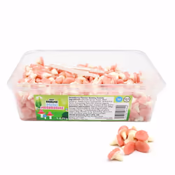 Candy Realms Mini Mushrooms 1.02KG Tub - Delicious Sweet Snack