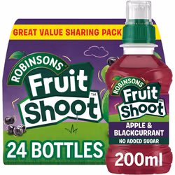 Fruit Shoot Apple & Blackcurrant, 24 x 200ml
