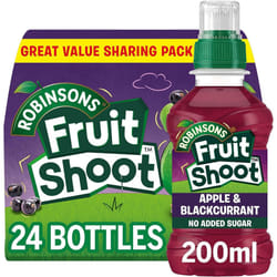 Fruit Shoot Apple & Blackcurrant, 24 x 200ml