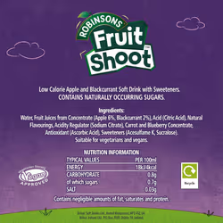 Fruit Shoot Apple & Blackcurrant, 24 x 200ml