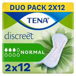Tena Lady Discreet Normal, 2 x 24 Pack