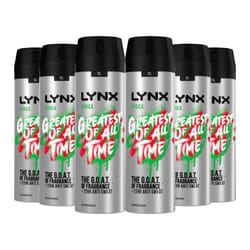 Lynx Africa Anti-Perspirant, 6 x 200ml