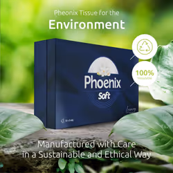 Phoenix Soft Luxury Facial Tissues - 10 Boxes  (72 3-Ply Tissues)