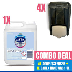 Combo Deal 4 Soap Dispensers With 5L Hand Wash