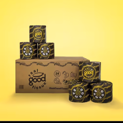 Bamboo Toilet Paper - 48 Rolls 3 Ply 300 Sheets Per Roll