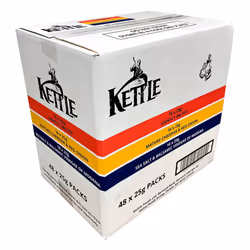 Kettle Hand Cooked Potato Chips Take Home Variety Box, 48 x 25g