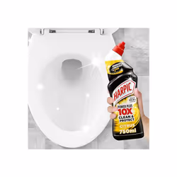 Harpic Power Plus Citrus 3 x 750ml & Fairy Original Washing Up Liquid, 3 x 900ml - Powerful Cleaning Bundle for Household
