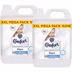 Comfort Pure Fabric Conditioner 4.8L x2