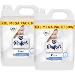 Comfort Pure Fabric Conditioner 4.8L x2