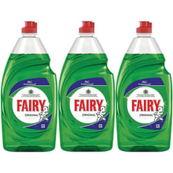 Fairy Original Washing Up Liquid 3 x 900ml
