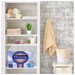 72 Toilet Rolls Non-Fragranced 3 Ply Supreme Luxury Quilted