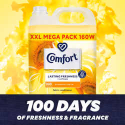Comfort Sunshiny Days Fabric Conditioner - 160 Wash - 4.8L