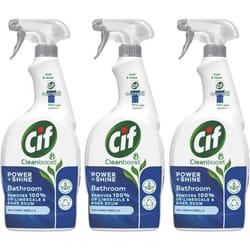 Cif Power and Shine Bathroom Spray, 3 x 700ml
