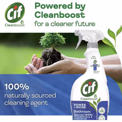 Cif Power and Shine Bathroom Spray, 3 x 700ml