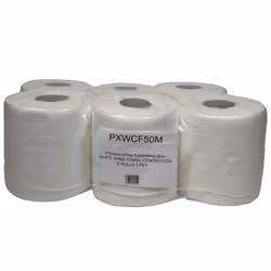 White Centrefeed 50m Hand Towel 1 x 6 Rolls (1,800 Sheets)