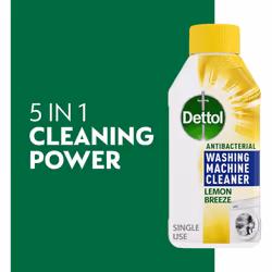 Dettol Lemon Breeze Washing Machine Cleaner, 250 ml, Pack of 3