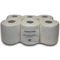 White Centrefeed 70m Hand Towel 1 x 6 Rolls 400 Sheets