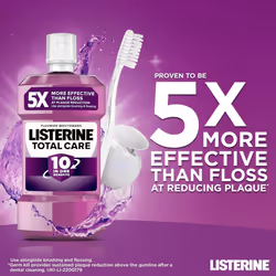 Listerine Total Care Mouthwash 1L (Pack of 2)