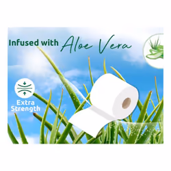 120 Rolls Aloe Vera Fragrance 3 Ply Toilet Rolls Mega Pack