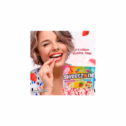 Sweetzone Strawberry Puffs 1kg