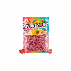 Sweetzone Fizzy Strawberry Hearts 1kg