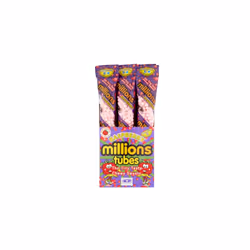 Millions Raspberry Tubes 55g