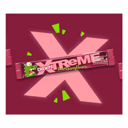 Chewits Xtreme Extremely Cherry Chews Packs 34g
