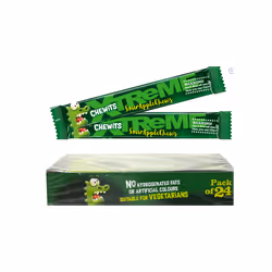 Chewits Xtreme Extremely Sour Apple Chews Packs 34g