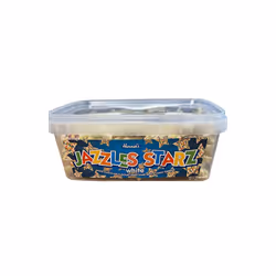 Hannah's White Chocolate Jazzles Starz Tub 600g