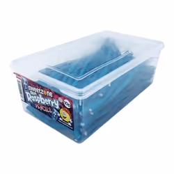 Sweetzone Blue Raspberry Pencils 1.1KG Tub - blue raspberry flavour