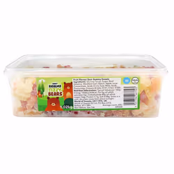 Candy Realms Fizzy Bears 1.02KG Tub - Gummy Sweets