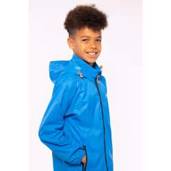 Origin Kids Mini Packable Waterproof Jacket - 2-4 Yrs, Ocean Blue