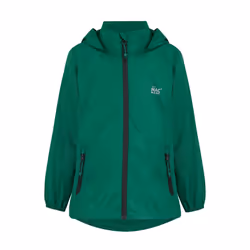 Origin Kids Mini Packable Waterproof Jacket - 5-7 Yrs, Bottle Green