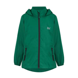 Origin Kids Mini Packable Waterproof Jacket - 5-7 Yrs, Bottle Green
