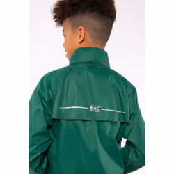 Origin Kids Mini Packable Waterproof Jacket - 5-7 Yrs, Bottle Green