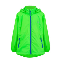 Origin Kids Mini Packable Waterproof Jacket - 2-4 Yrs, Neon Green
