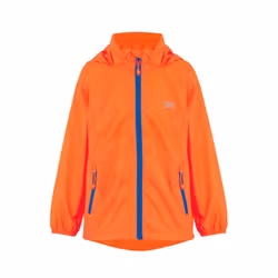 Origin Kids Mini Packable Waterproof Jacket - 2-4 Yrs, Neon Orange