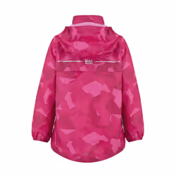 Origin Kids Mini Packable Waterproof Jacket - 5-7 Yrs, Pink Camo