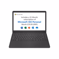Geo Computers GeoBook 140 14-inch Laptop Windows 10 Intel Celeron 4GB RAM 64GB eMMC - 1 Year Microsoft 365 Personal