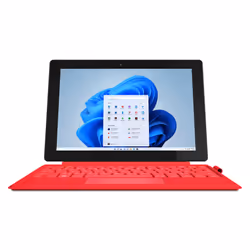 Geo Computers GeoPad 110, 25.6 cm (10.1"), 1920 x 1200 pixels, 128 GB, 4 GB, Windows 11 Home, Black, Red