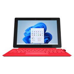 Geo Computers GeoPad 110 Intel® Celeron® 128 GB 25.6 cm (10.1") 4 GB Wi-Fi 5 (802.11ac) Windows 11 Home Black, Red