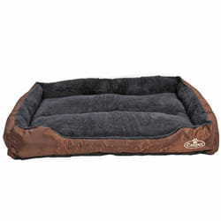 Actiaspet Faux Fur Pet Bed Brown/Grey - XX-Large