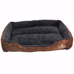 Actiaspet Faux Fur Pet Bed Brown/Grey - X-Large