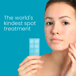 Spot Patches Acne Treatment - Treat Spots Overnight, Invisible, Ultra Thin - 48 Clear, Hydrocolloid Dots with Salicylic Acid & Tea Tree Oil