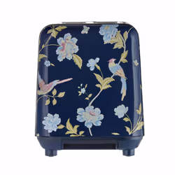 Laura Ashley 2 Slice Toaster Elvedon Navy, 2 slice(s), Multicolour, Navy, Stainless steel, Level, Rotary, 160 mm, 193 mm