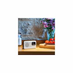 Retro Classic DAB/DAB+ Digital & FM Radio â Bluetooth 5.0 & Headphones, Auto Scan Radio, Full-Range Single Speaker, Built-In Rechargeable Battery,